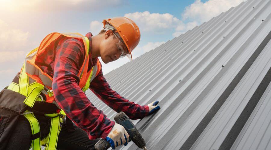 Professional metal roof installation in Ronks, PA